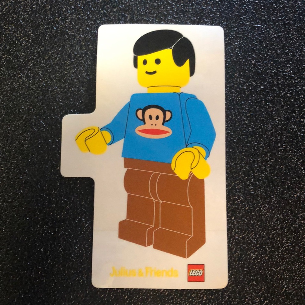 Vintage Paul Frank sticker (Lego)